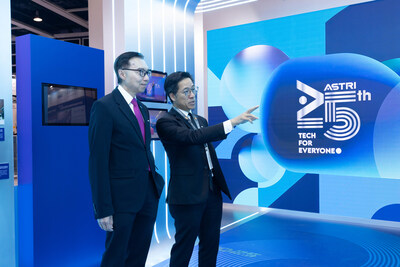 The special “time-tunnel” design of the Astri stand highlighted the 25 years of I&T achievements of the Institute The special “time-tunnel” design of the Astri stand highlighted the 25 years of I&T achievements of the Institute