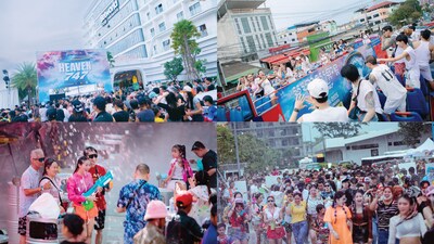Heaven747 Songkran Festival 2025 marks the start of a new era for the new Poipet, Cambodge