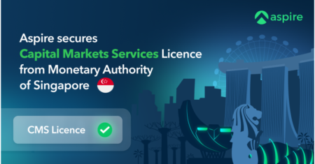 Aspire Secures Capital Markets Services Licence from Monetary Authority of Singapore
