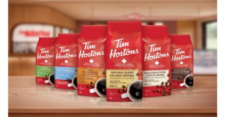 Tim Hortons brews more brand presence in Seoul with line of retail coffee products available now in grocery