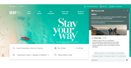Ascott powers up loyalty programme, Ascott Star Rewards, with enhanced member features to treble membership by 2028