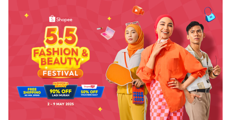 Shop Lagi Murah With Shopee 5.5 Fashion & Beauty Festival Shop Lagi Murah With Shopee 5.5 Fashion & Beauty Festival