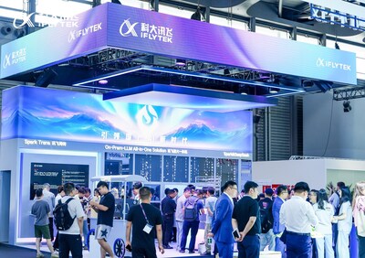 Iflytek presents the ecosystem of products fueled by AI at MWC Shanghai 2025, marking a continuous global expansion