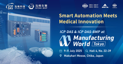 Smart Automation Meeting Medical Innovation: ICP DAS and ICP DAS-BMP at Manufacturing World Tokyo 2025