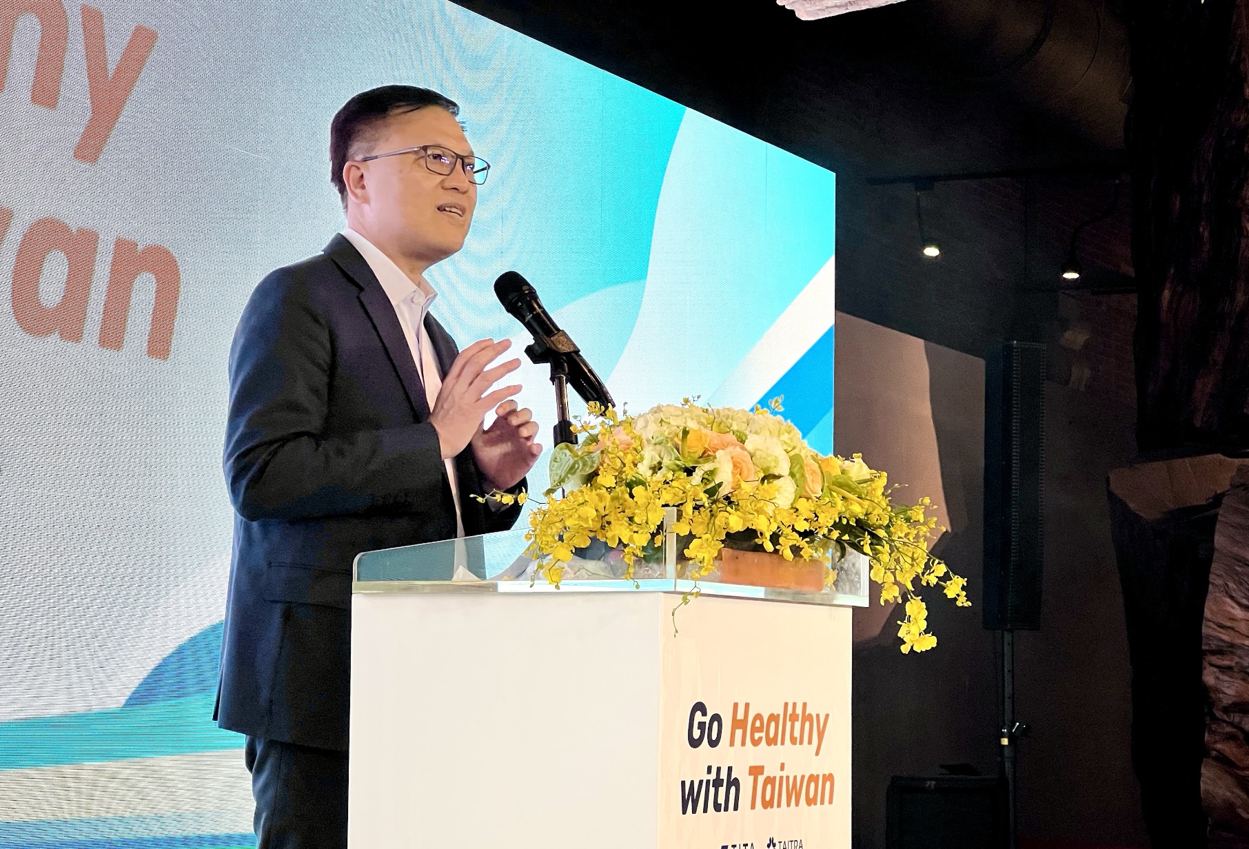 Mr. Joe Chou, Executive Vice President of TAITRA