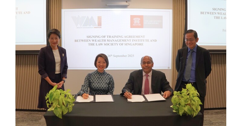 WMI and Law Society of Singapore Launch Certification Targeting 6,500 Lawyers to Support Family Office Sector Growth