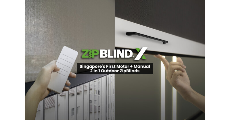 Singapore’s first hybrid outdoor blind puts control back in homeowners’ hands Singapore’s first hybrid outdoor blind puts control back in homeowners’ hands
