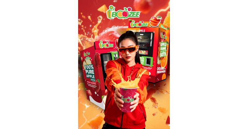 iBoozee Launches Asia’s First Smart Robotic Juice Machines in Singapore iBoozee Launches Asia’s First Smart Robotic Juice Machines in Singapore