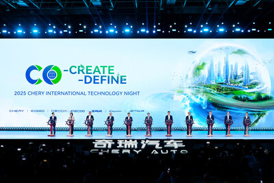 Chery executives at the launch ceremony Chery executives at the launch ceremony