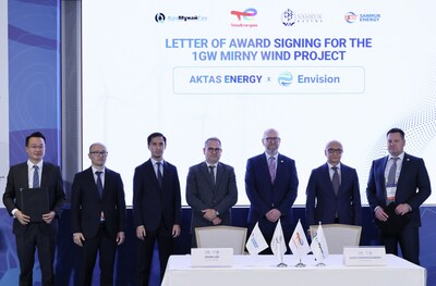 ENVISION ENERGY POWERS Asia GREEN FUTURE OF ASIA WITH LANDMARK 1 GW MIRNY Wind Project in Kazakhstan