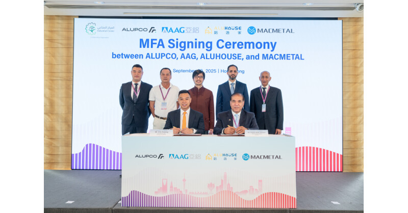 ALUPCO and AAG signed a Master Framework Agreement to build the largest integrated downstream aluminum industrial base in the Kingdom of Saudi Arabia ALUPCO and AAG signed a Master Framework Agreement to build the largest integrated downstream aluminum industrial base in the Kingdom of Saudi Arabia