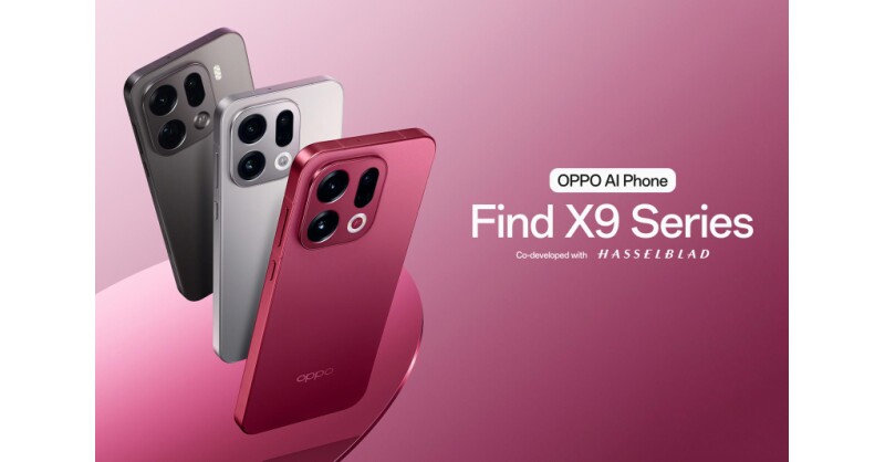 OPPO Unveils the Find X9 Series Globally, Redefining the Premium Smartphone Experience