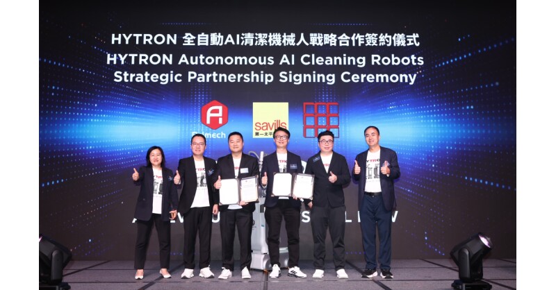 Primech AI and Savills Launch HYTRON Autonomous Cleaning Robots in Hong Kong and Macau