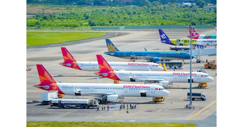 New wings over Vietnam: Sun PhuQuoc Airways takes off for its first flights to Phu Quoc