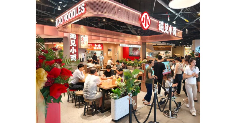 Listed Chinese Restaurant Chain XIAO NOODLES Hits Dual Milestone: Opens First Singapore Store at Iconic 313@Somerset for Its 500th Global Outlet