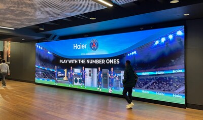 Paris Saint-Germain stars lead TVC in the New Year lighting up iconic screens in 13 cities around the world