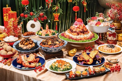 The Grand Buffet will host festive food stalls and the traditional “Lo Hei” prosperity draw. The Grand Buffet will host festive food stalls and the traditional “Lo Hei” prosperity draw.