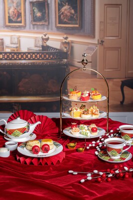 The Vivienne Westwood Café will serve elegant afternoon teas and festive pastries. The Vivienne Westwood Café will serve elegant afternoon teas and festive pastries.