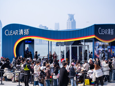 CLEAR Hair Salon Inspired Activation in North Bund Bay Shanghai