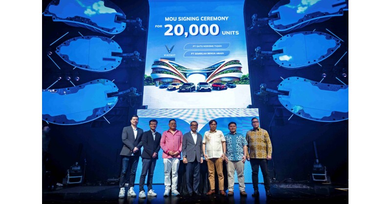 VinFast Signs MoUs to Supply 20,000 Electric Vehicles to Transportation Partners in Indonesia