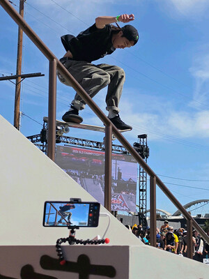 Samsung Galaxy S26 Ultra POV captures new perspectives during SLS DTLA takeover on April 4, 2026 (Photo courtesy of Getty Images/Samsung).