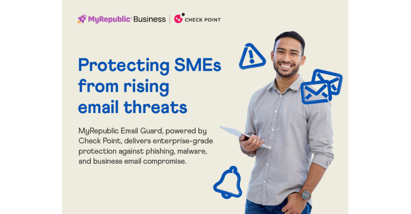 MyRepublic Launches MyRepublic Email Guard to Protect Singapore’s SMEs From Rising Email-Borne Cyber Threats