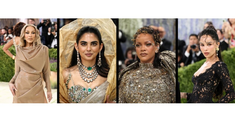 Natural Diamonds Sparkle on The Red Carpet at The 2026 Met Gala Celebrating "Costume Art"