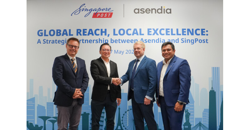 Asendia and Singapore Post Form Strategic Partnership to Strengthen APAC Cross-Border E-commerce Gateway