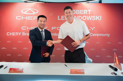 CHERY Officially Announces Robert Lewandowski as CHERY Brand Global Ambassador, Reinforcing the Global Expression of the "For Family" Brand Philosophy