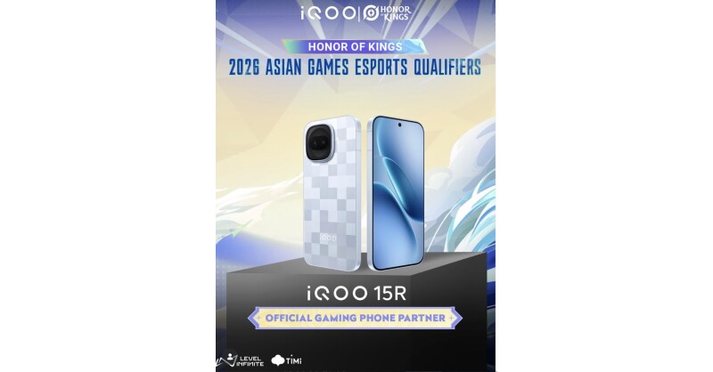 iQOO 15R Named Official Gaming Phone for 2026 Asian Games Esports Qualifiers: Honor of Kings