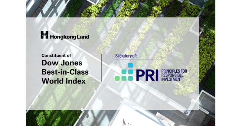 Hongkong Land Recognised as Global Leader in Sustainability Industry Rankings
