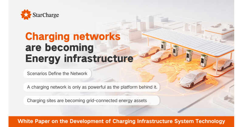 StarCharge Releases Industry White Papers: From Infrastructure to Network Systems, Microgrids Moving from Customization to Scaling Up Development