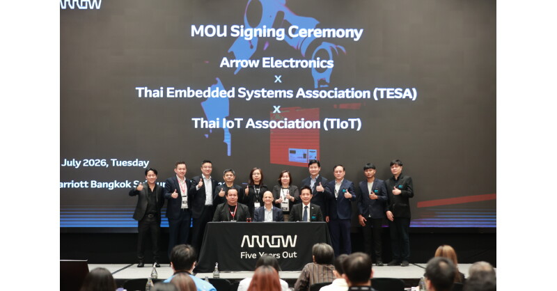Arrow Electronics Signs MoUs to Help Advance Technology Innovation in Thailand’s Electronics Industry