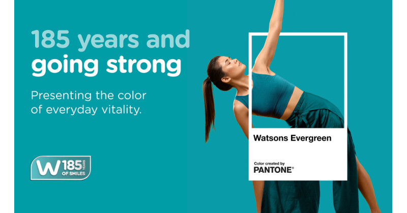 Watsons Unveils “Watsons Evergreen” with Pantone to Celebrate 185 Years of Trusted Care and Everyday Vitality Watsons Unveils "Watsons Evergreen" with Pantone to Celebrate 185 Years of Trusted Care and Everyday Vitality