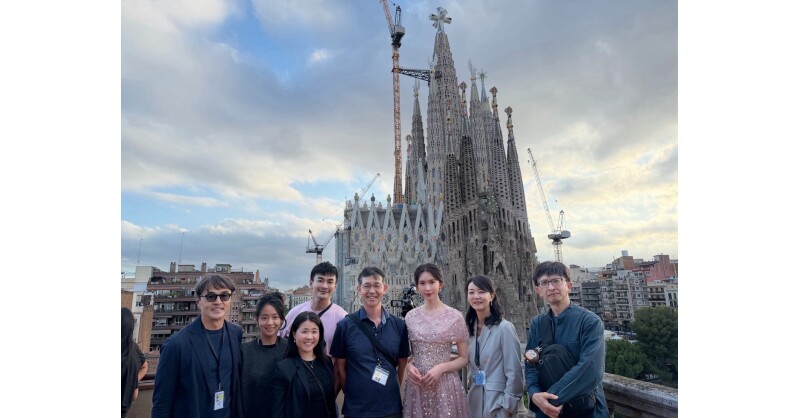 Taiwan’s TVBS captures Sagrada Família historic ceremony