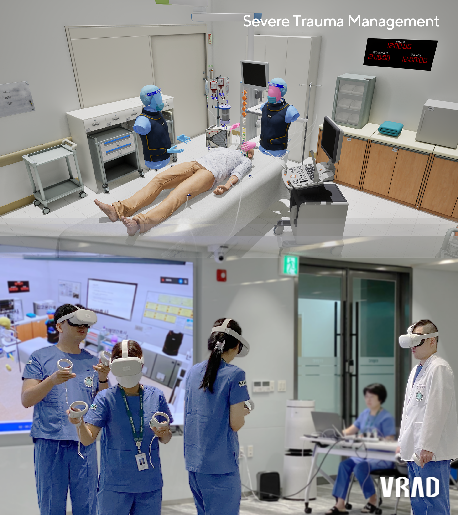 VRAD Co., Ltd. ra mắt hai thiết bị mô phỏng y tế dựa trên thực tế ảo Công ty VRAD sẽ chính thức ra mắt hai sản phẩm mô phỏng đào tạo điều dưỡng cốt lõi trên nền tảng thực tế ảo tại thị trường quốc tế: NS_Core – Bộ mô phỏng giáo dục điều dưỡng cơ bản, và IP_Trauma – Bộ mô phỏng xử lý bệnh nhân chấn thương nặng. Cả hai sản phẩm đều hỗ trợ đa ngôn ngữ, bao gồm tiếng Hàn, Anh, Việt, Thái, Indonesia, Trung, Nhật, Kazakhstan và Đức. Ngoài ra, sản phẩm dự kiến sẽ được bổ sung thêm tiếng Tây Ban Nha và Pháp vào cuối năm nay.