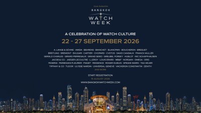 "Siam Paragon Bangkok Watch Week 2026" Elevates Bangkok as a Global Watch Destination