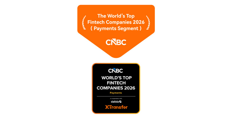 XTransfer Named to CNBC’s World’s Top Fintech Companies 2026 XTransfer Named to CNBC’s World’s Top Fintech Companies 2026