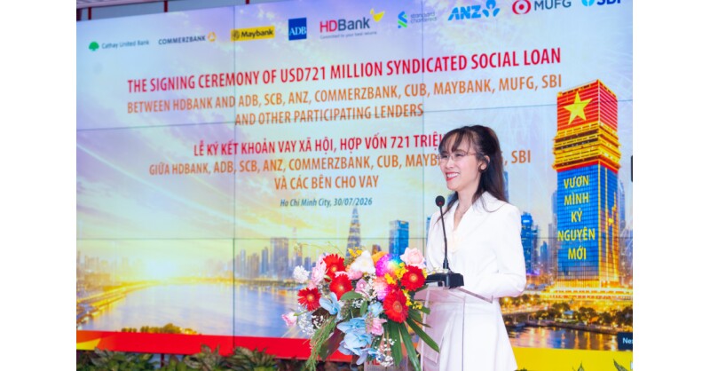 HDBank secures record international syndicated social loan in Vietnam