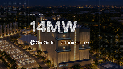 OneQode Signs 14 MW AI Capacity Agreement with AdaniConneX, with a Path to 114 MW OneQode Signs 14 MW AI Capacity Agreement with AdaniConneX, with a Path to 114 MW